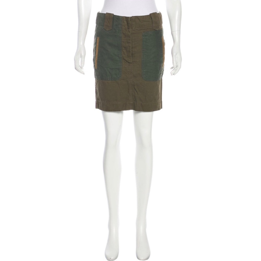 Isabel Marant Étoile Khaki Mini Skirt
